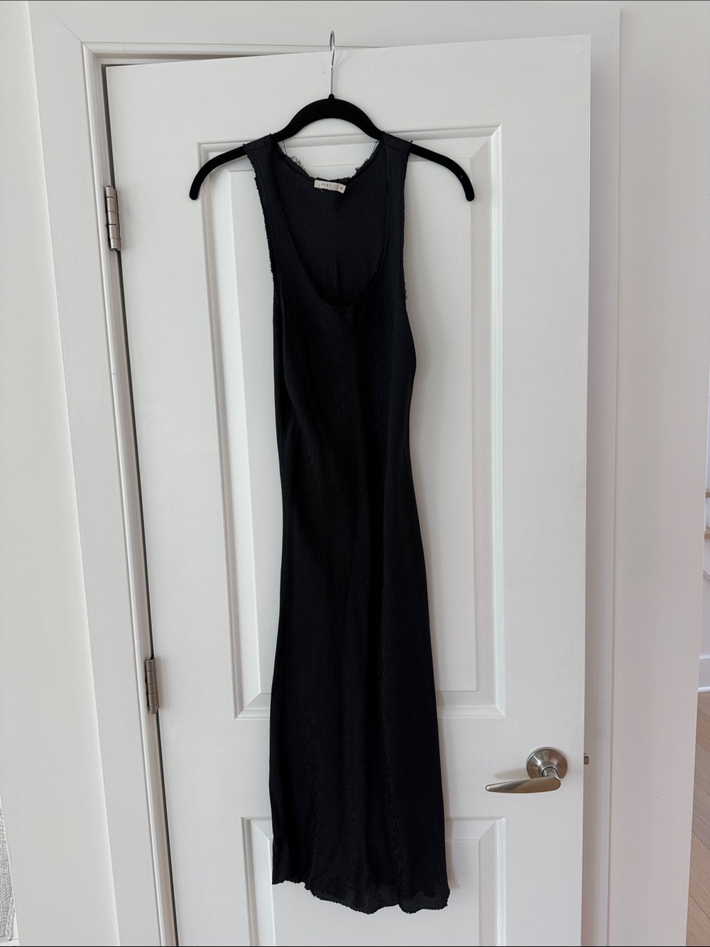 6397 Black Midi Tank Dress - Sleek Everyday Style